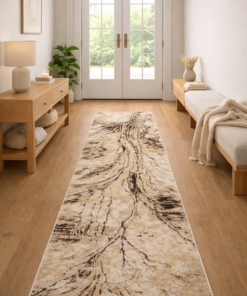 Alternative view of Current Mocha PGI Runner Rug 2.6x8 ft