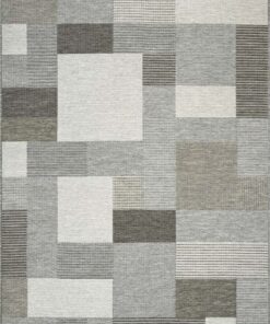Brighton 98064 indoor-outdoor area rug full view with modern pattern