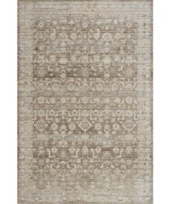 Kirelle Traditional Woven Floral Washable Rug (7'5" x 9'6")