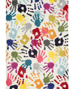 nuLOOM Pinkie Handprint Multi 10 ft. x 14 ft. Indoor Area Rug