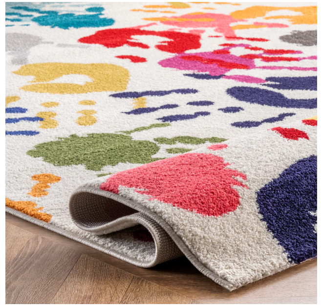 nuLOOM Pinkie Handprint Multi 10 ft. x 14 ft. Indoor Area Rug - Image 4