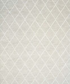 High Line 99045 wool rug full view with linear design