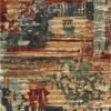 Close-up of Luminato 32146 rug texture and brushstroke details