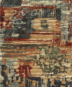 Close-up of Luminato 32146 rug texture and brushstroke details