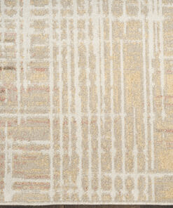 Alternative view of Nourison 9x12 (ft) Modern Abstract Beige/Peach Washable Rug