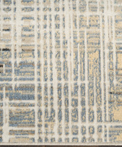 Alternative view of Nourison 9x12 (ft) Modern Abstract Ivory/Blue Washable Rug