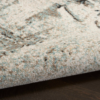 Nourison 9x12 (ft) Blue Modern Washable Rug - Image 6