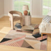 Nourison 9x12 (ft) Multicolor Modern Washable Rug - Image 3