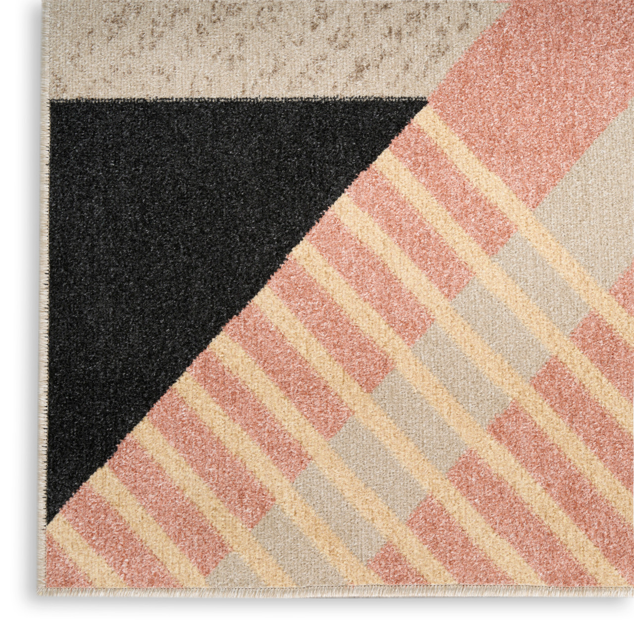Nourison 9x12 (ft) Multicolor Modern Washable Rug - Image 5