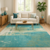 Amalfi 7530 area rug full view with bold abstract design