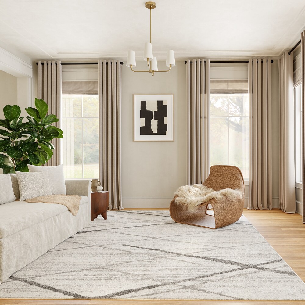 nuLOOM Thigpen Grey 8 ft. x 11 ft. Indoor Area Rug - Image 3