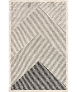 Charline 9x12 ft Grey Modern Mountain Area Rug