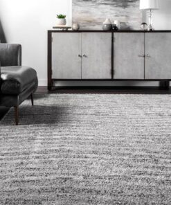 Alternative view of nuLOOM Sherill Grey 10 ft. x 14 ft. Indoor Area Rug