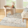 Oushak 9x12 (ft) Mist Grey Heritage Rug - Image 3